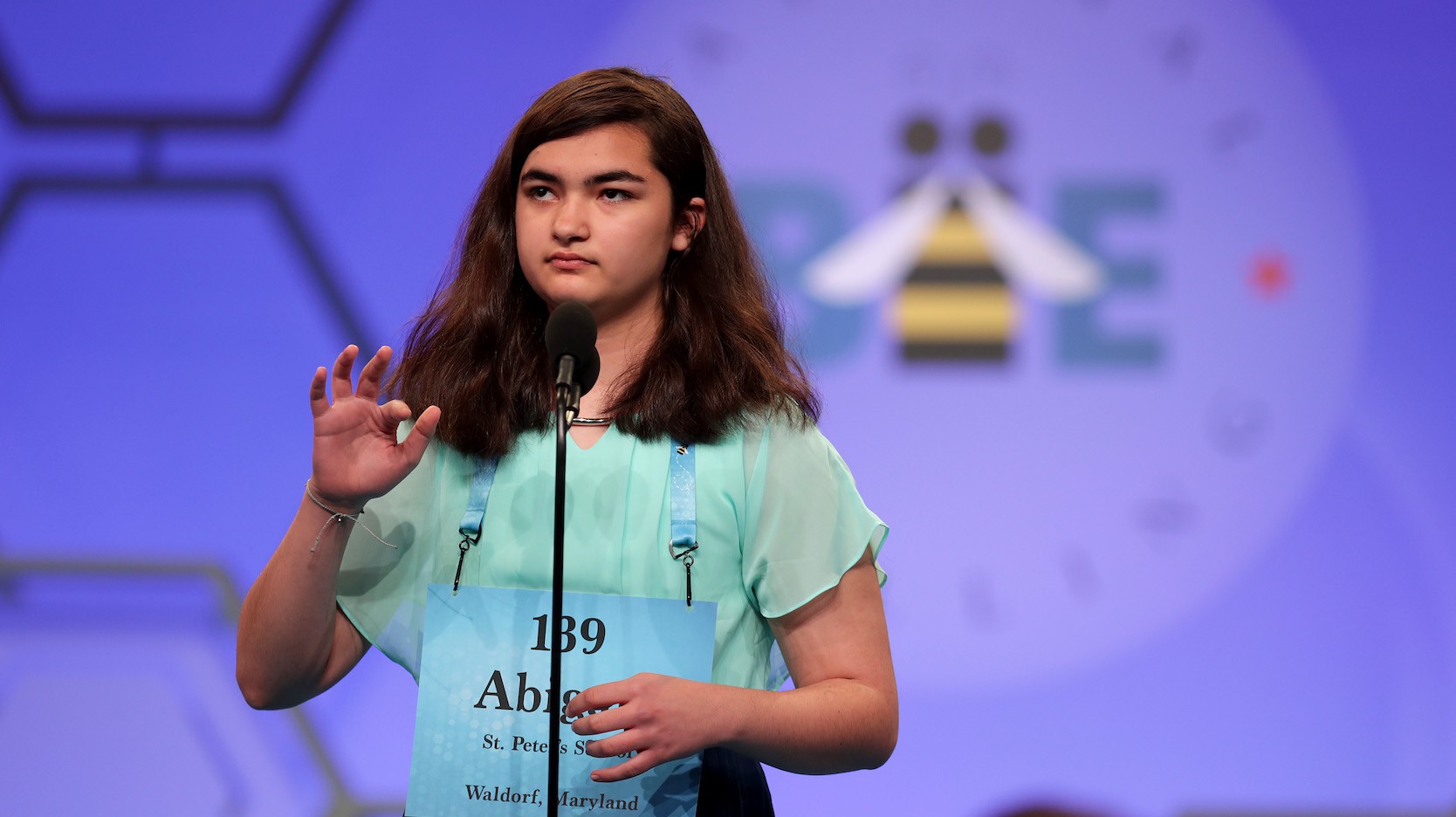 Answer from Spelling Bee contestant
